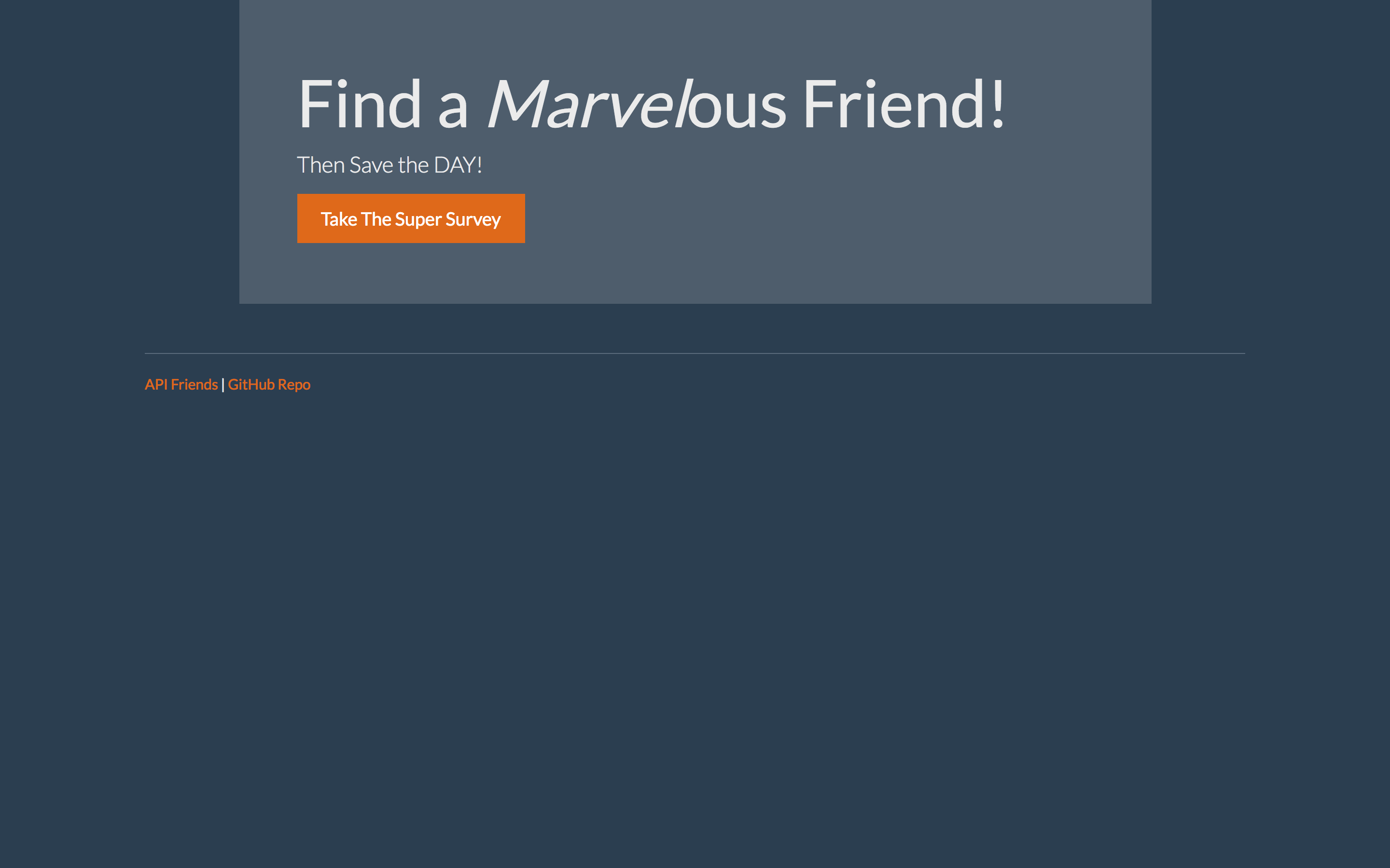 Friend Finder